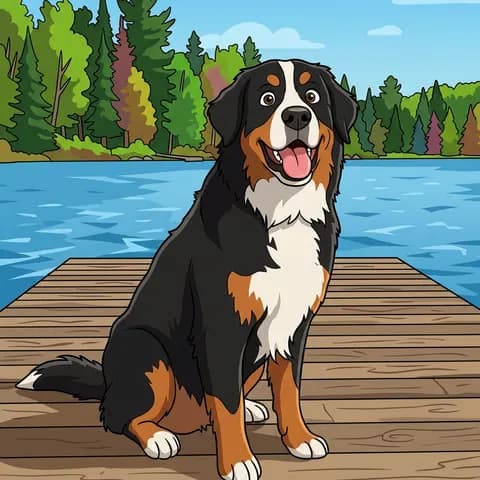 Exemple du style Dessin animé