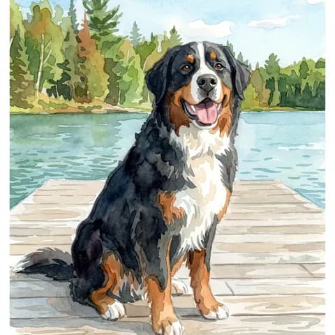Exemple du style Aquarelle