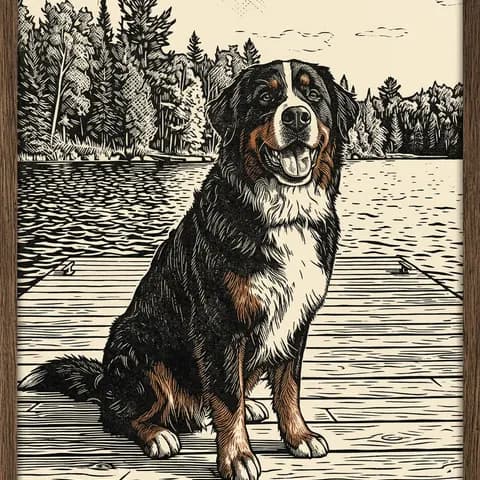 Exemple du style Gravure